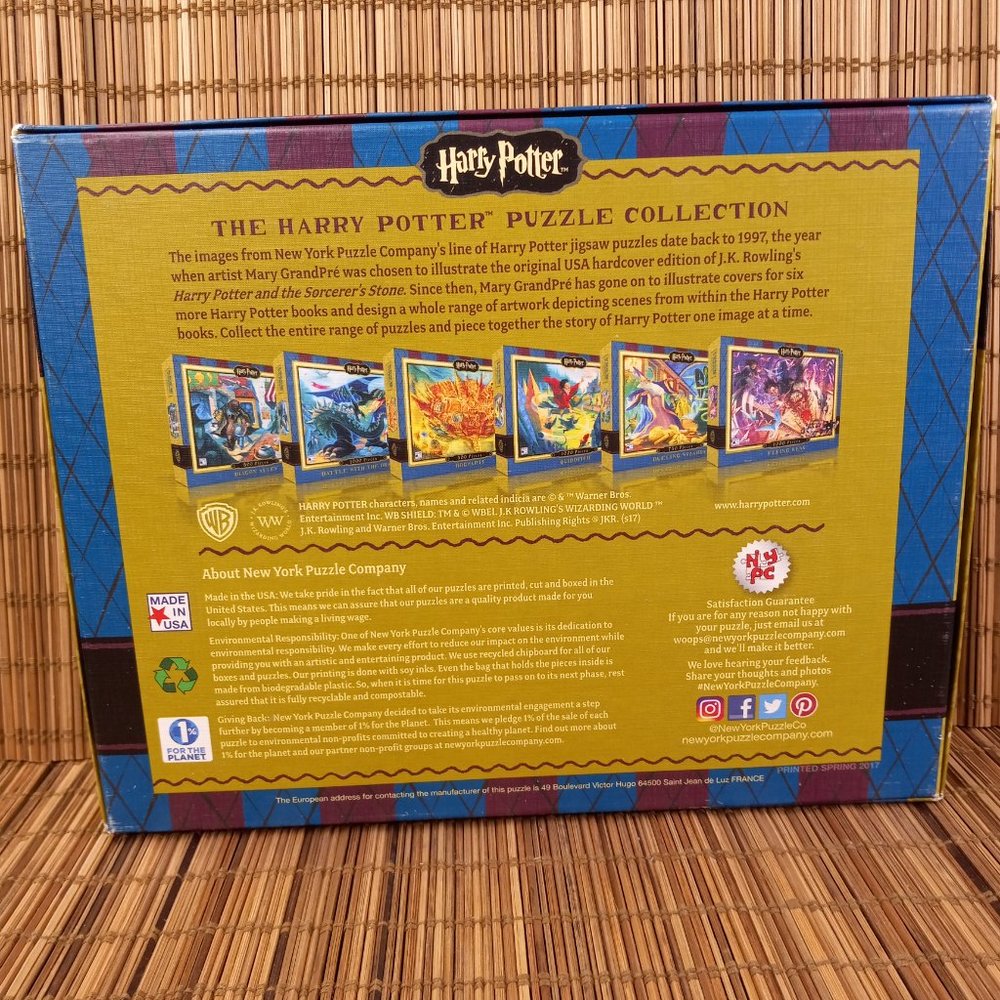 Harry Potter Journey To Hogwarts 500 Piece Puzzle Mary GrandPre - Picture 3 of 6